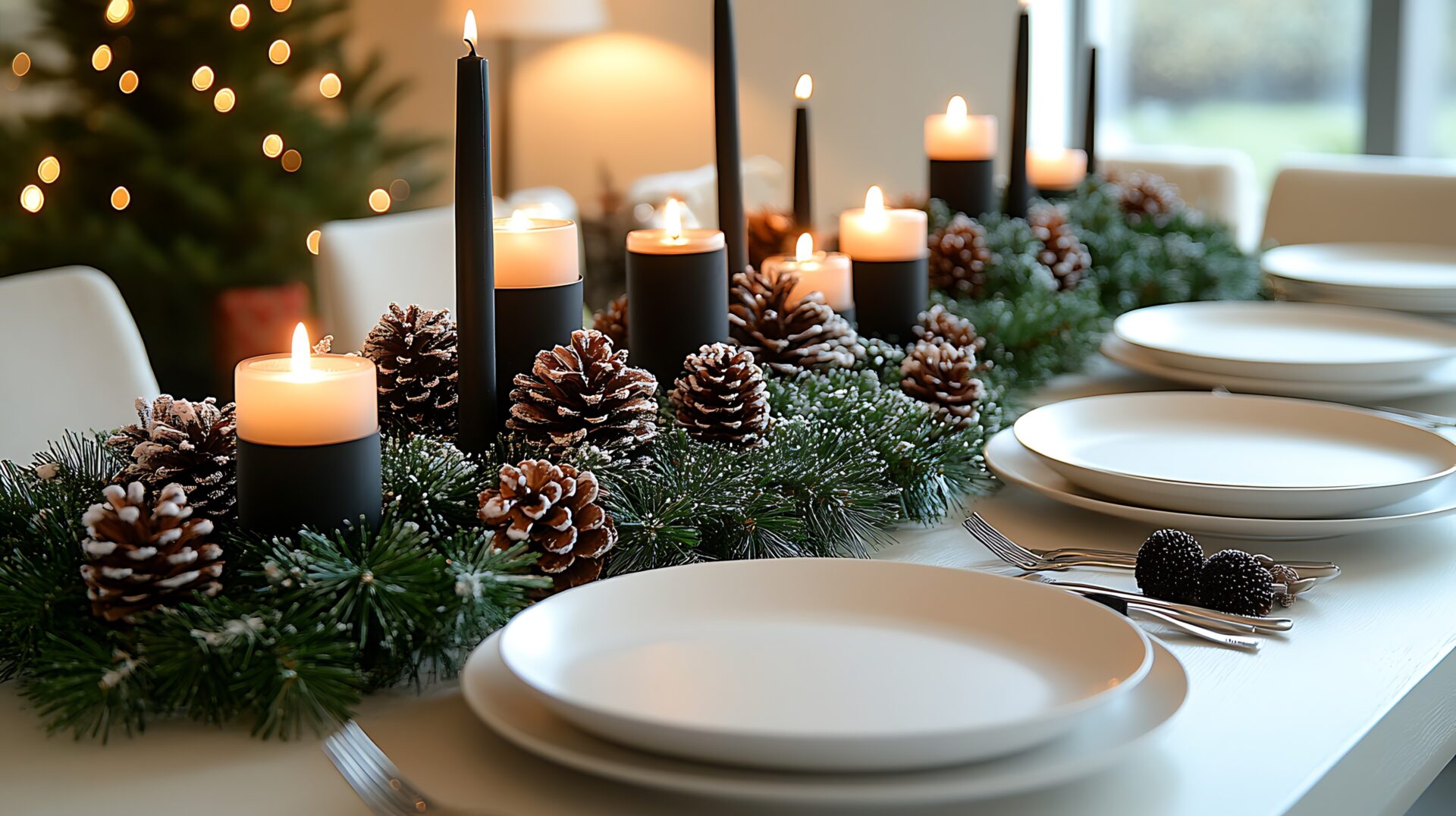 Christmas Table Winter Wonderland